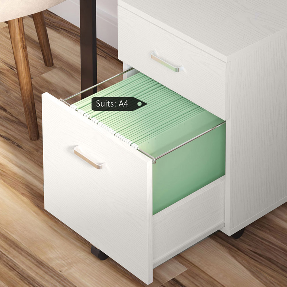 Vinsetto 2-Drawer Filing Cabinet Image 3