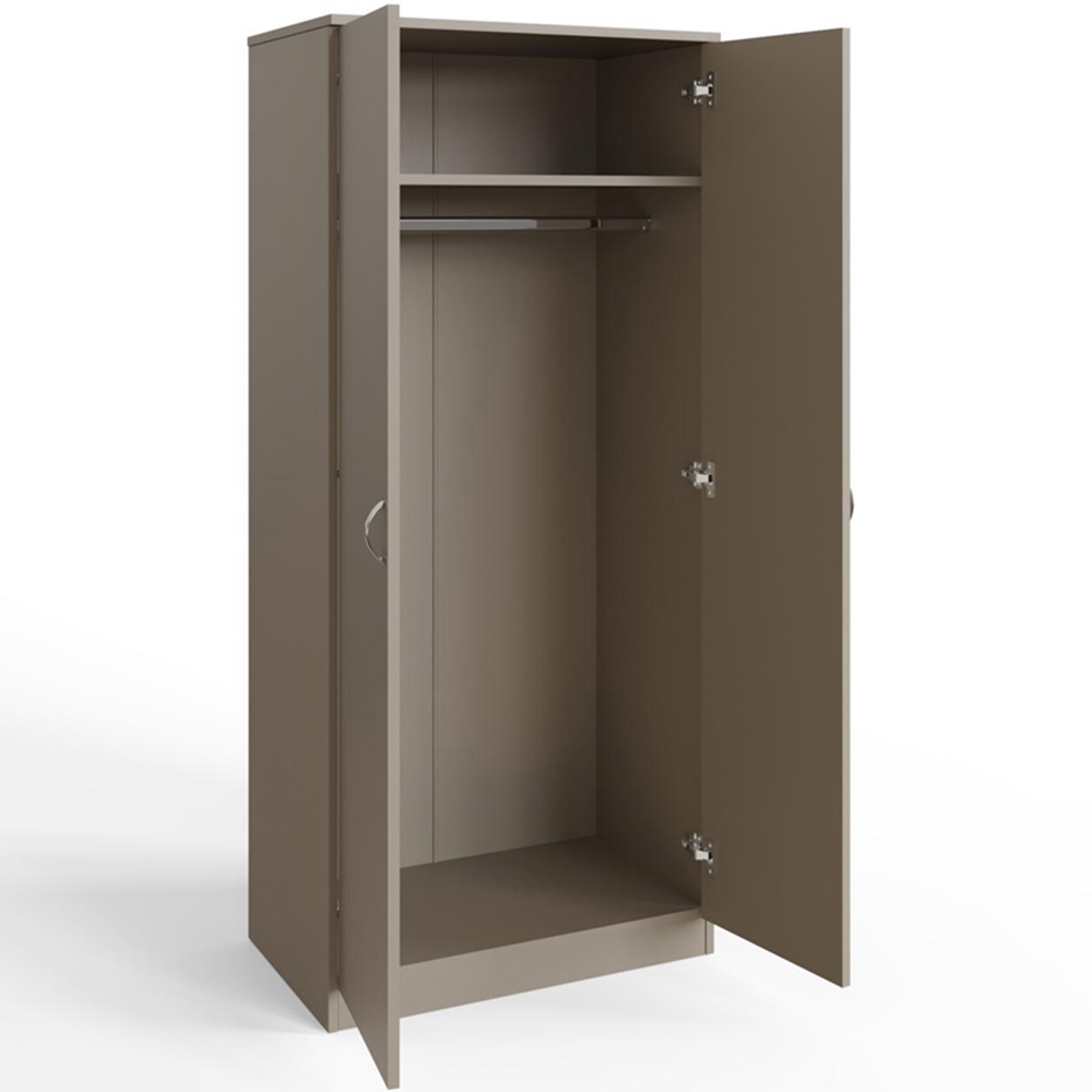 FWStyle Promo Putty 3 Piece Modern Bedroom Furniture Set Image 3