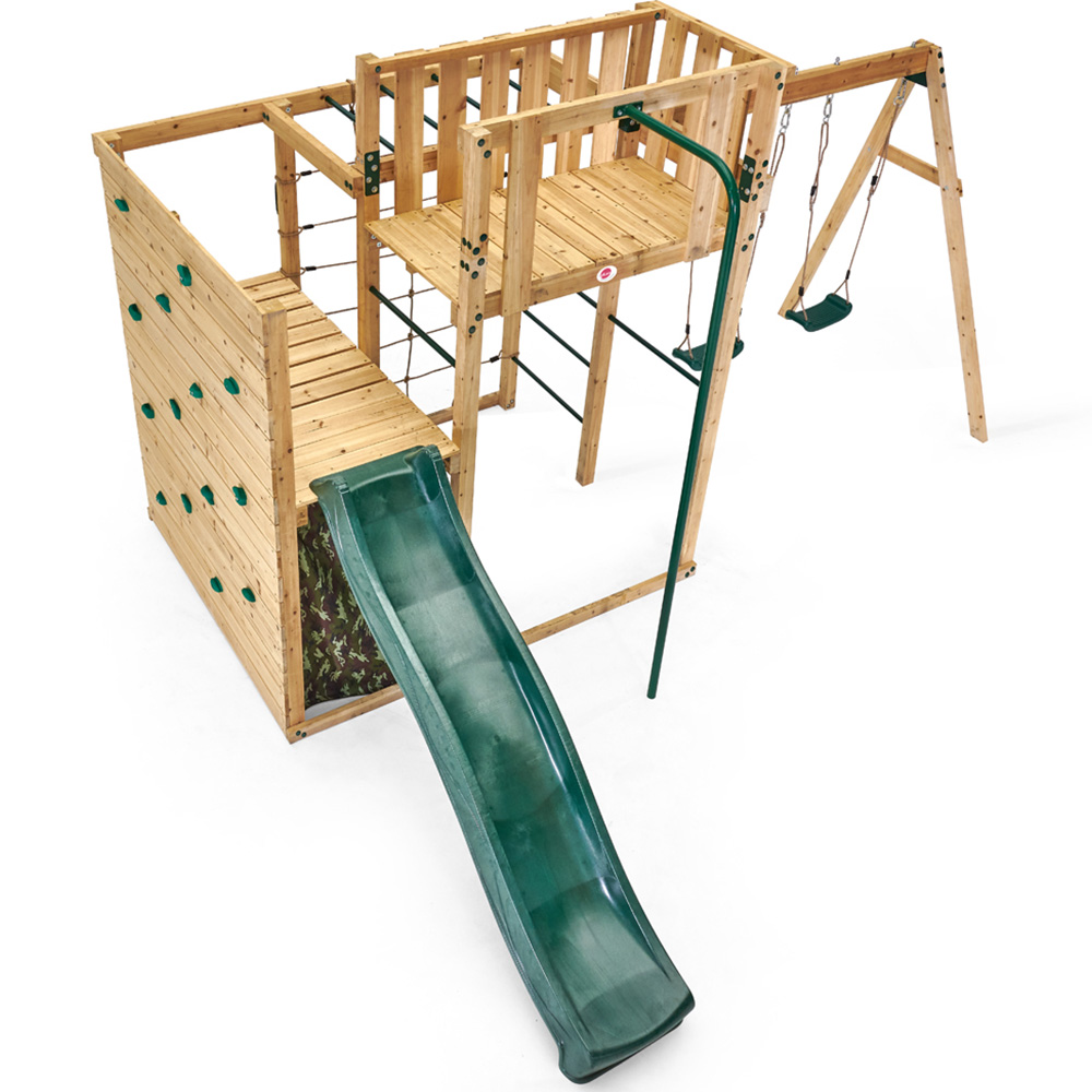 Plum Play Climbing Cube Wooden Playcentre XL with Swing Image 5