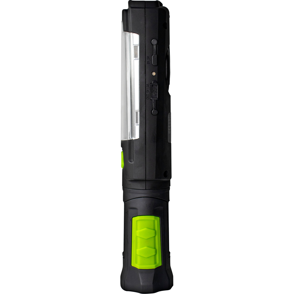 Luceco 300 Lumens USB Rechargeable Rotation Inspection Torch with Powerbank Image 6