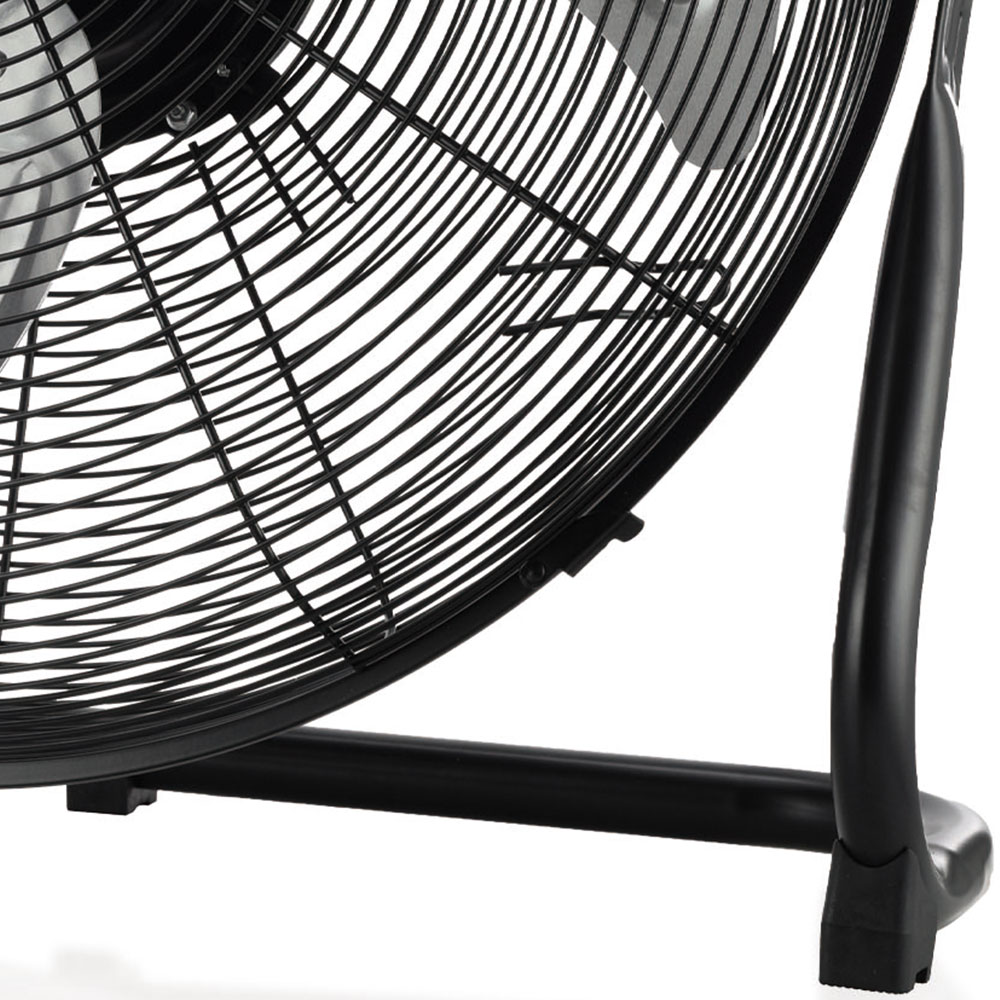 PureMate Black Gym Floor Fan 10inch Image 3