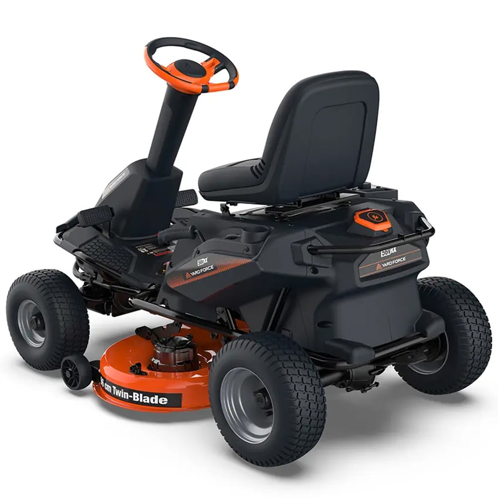 Yard Force ProRider E559 Battery-Powered Ride-on Lawnmower Image 3