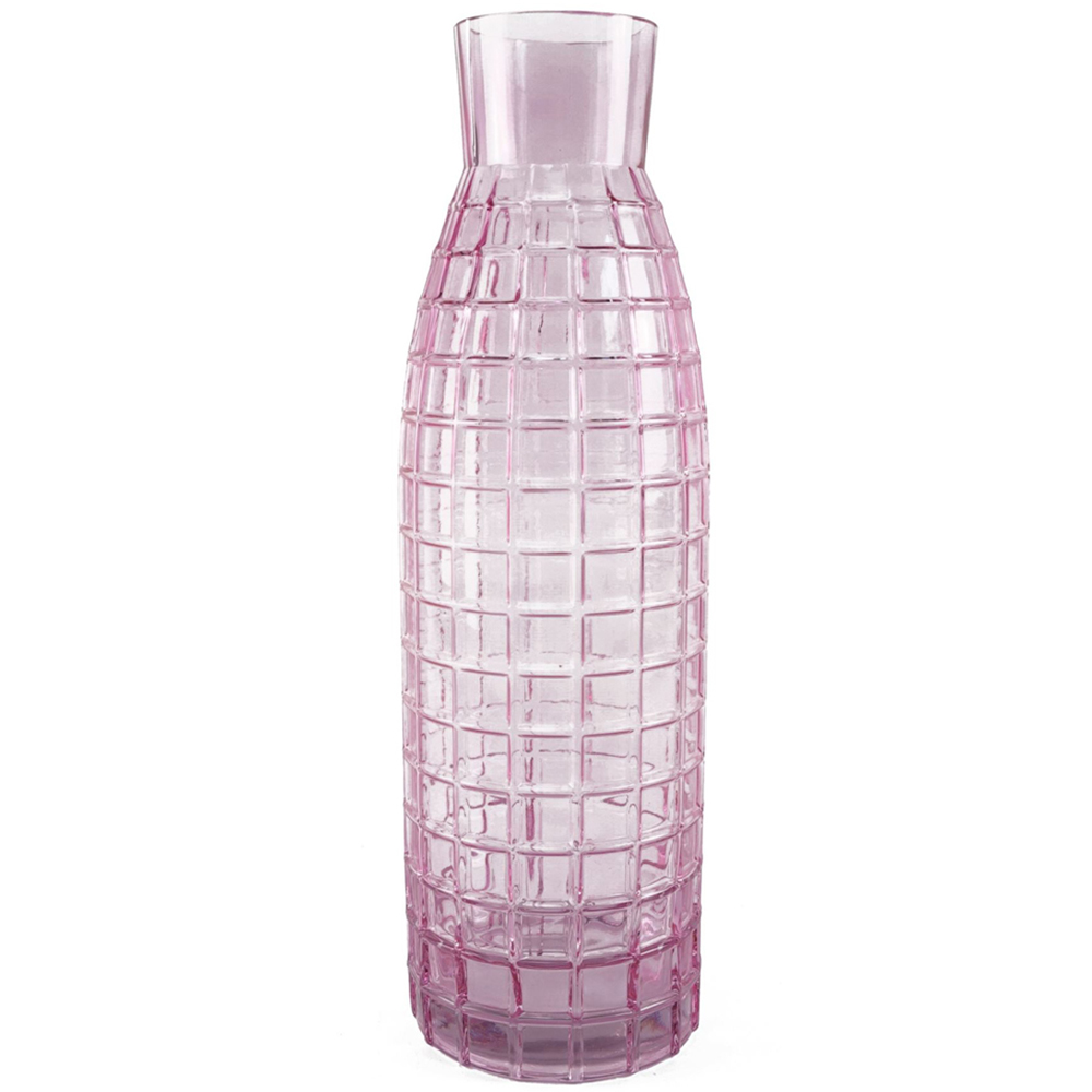 Leaf Pink Blossom and Berries Artificial Flower Bundle with Glass Vase 100cm 9 Pack Image 3