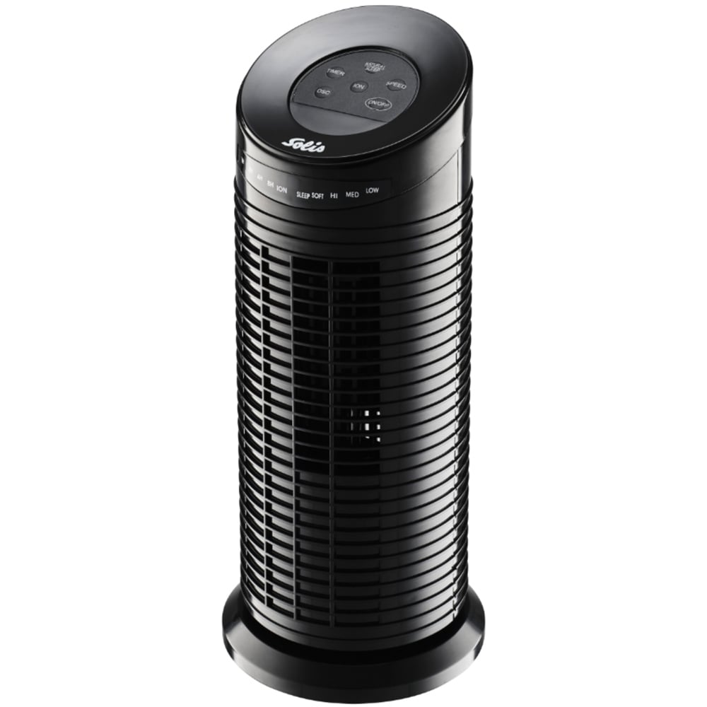 Solis Black Tower Fan 15 inch Image 1