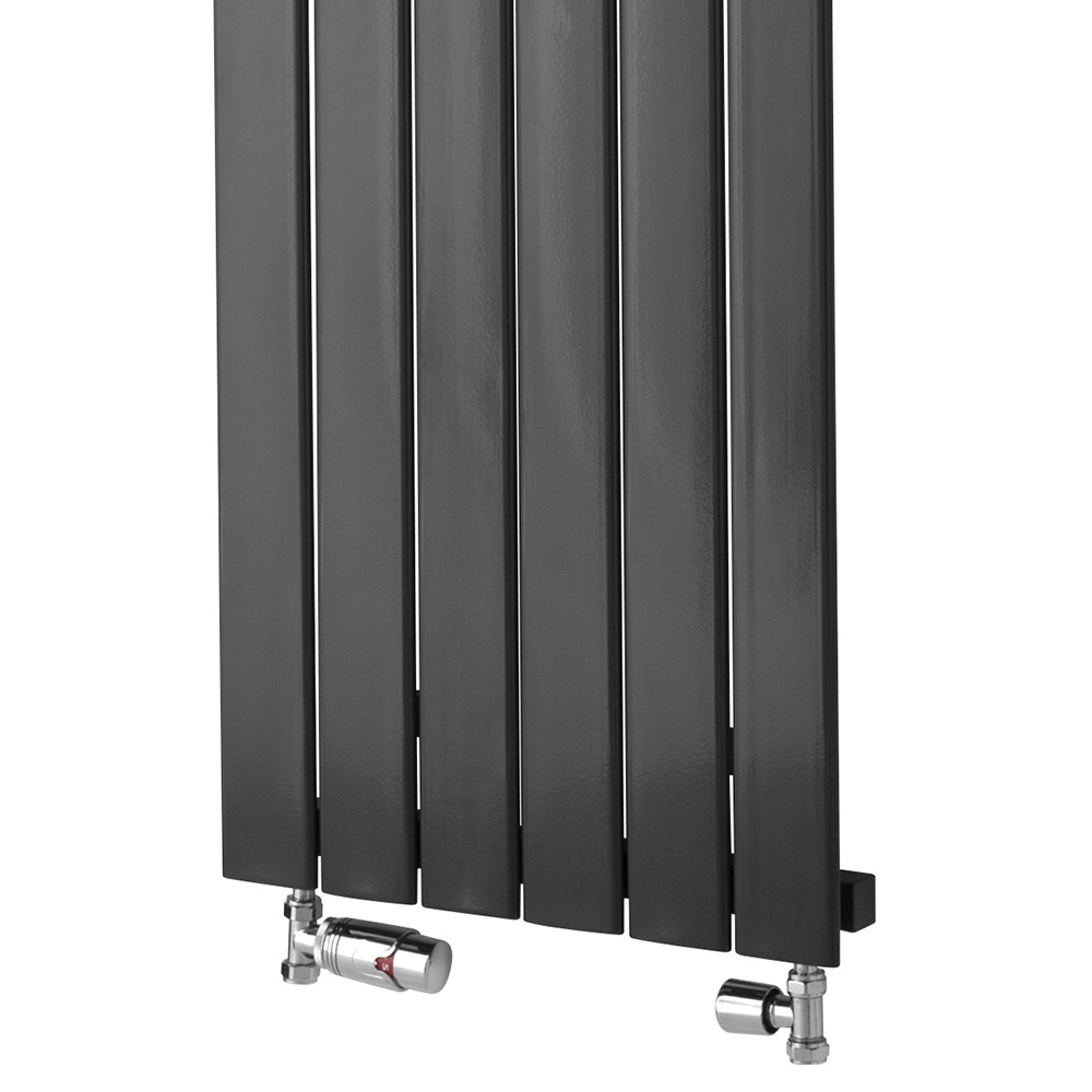 Towelrads Merlo 2992BTU Vertical Anthracite Radiator 1800 x 435mm 877W Image 3