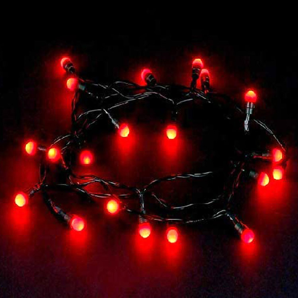 AMOS 500 Red LED Berry Cluster Light Image 1