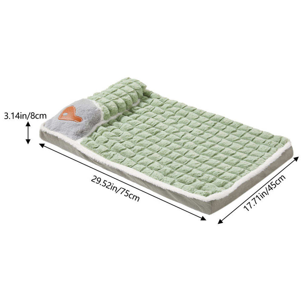 H&O Direct Green Washable Pet Sleeping Mat 75 x 45cm Image 5