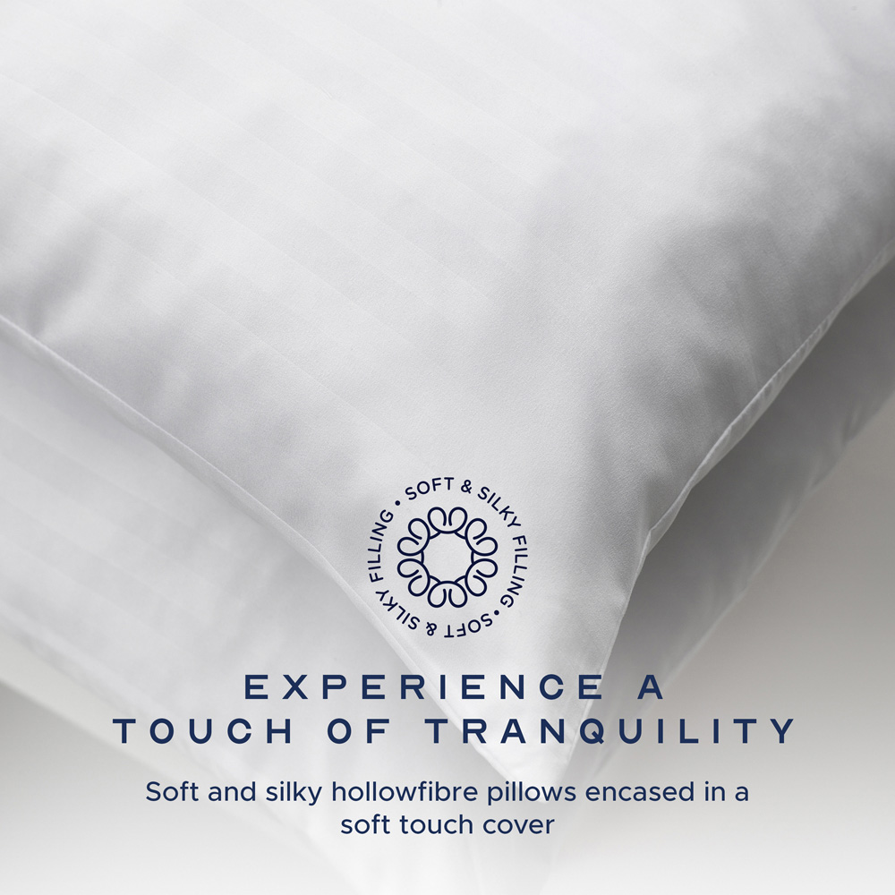 Snuggledown Scandinavian Hollowfibre Pillow 2 Pack Image 4