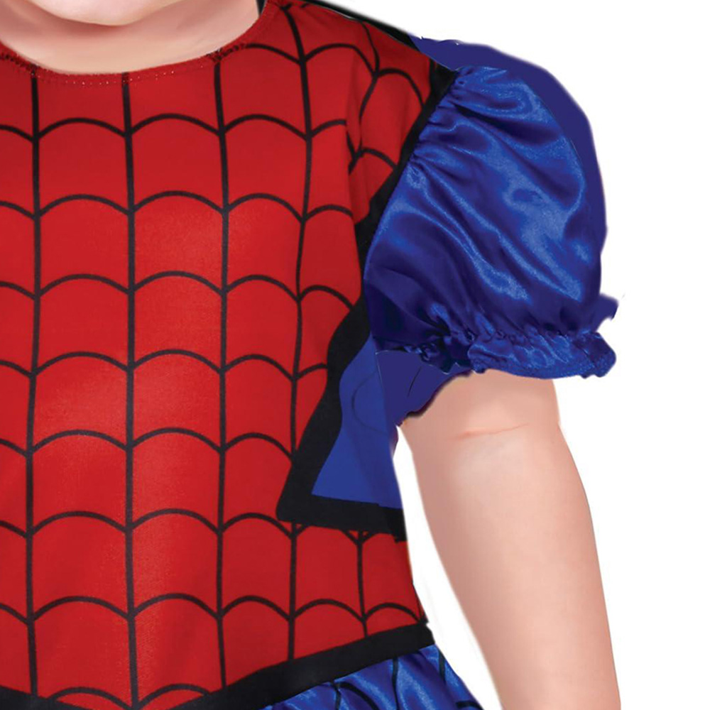 Fiestas Guirca Spider Heroine Red and Blue Costume 18 to 24 Months Image 2