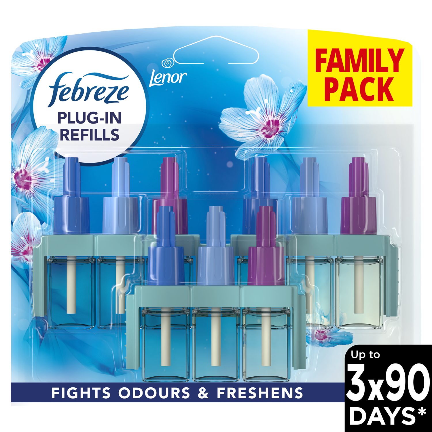 Pack of 3 Febreze Plug In Refills Spring Awakening Image 2