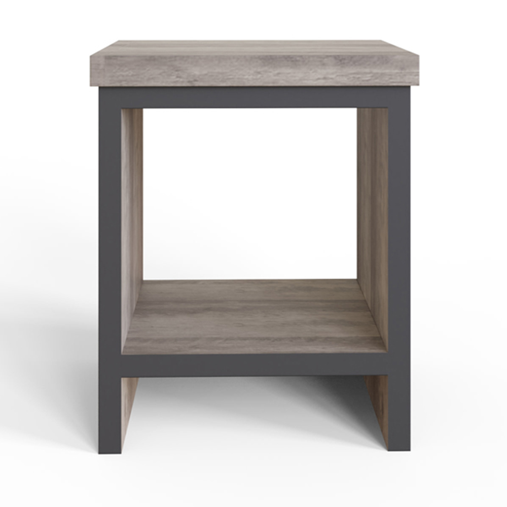 GFW Boston Grey Simple Lamp Table Image 3