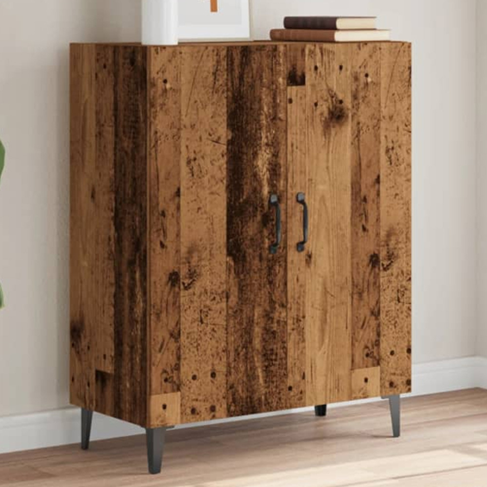 vidaXL 2 Door Old Wood Sideboard Image 1