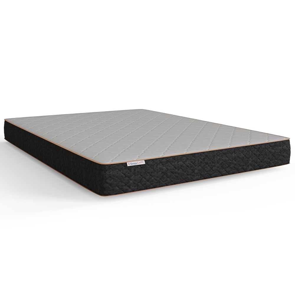 GFW Single Natural Velvet End Lift Ottoman Bed with Memory Pocket Spring Mattress Image 2