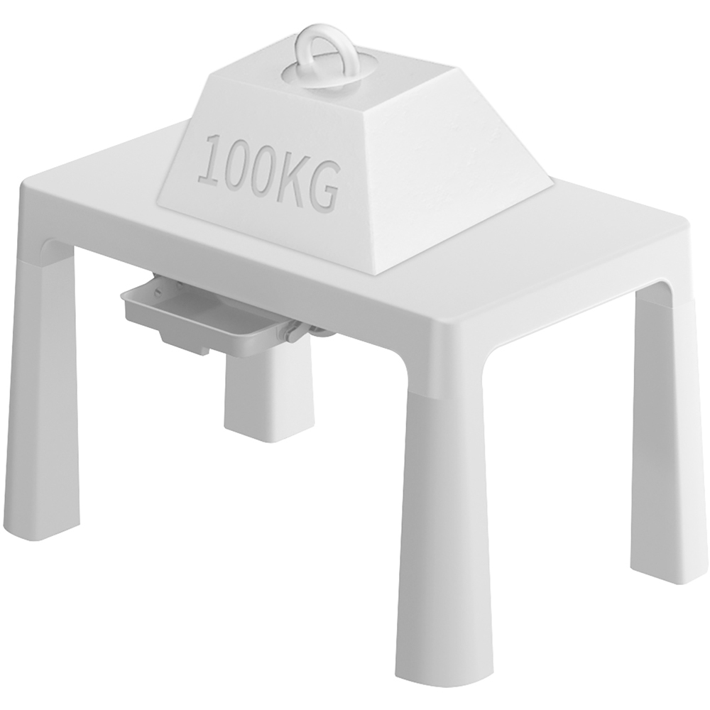 Liberty House Toys Grey and White Kids Height Adjustable Table and Chairs Image 4