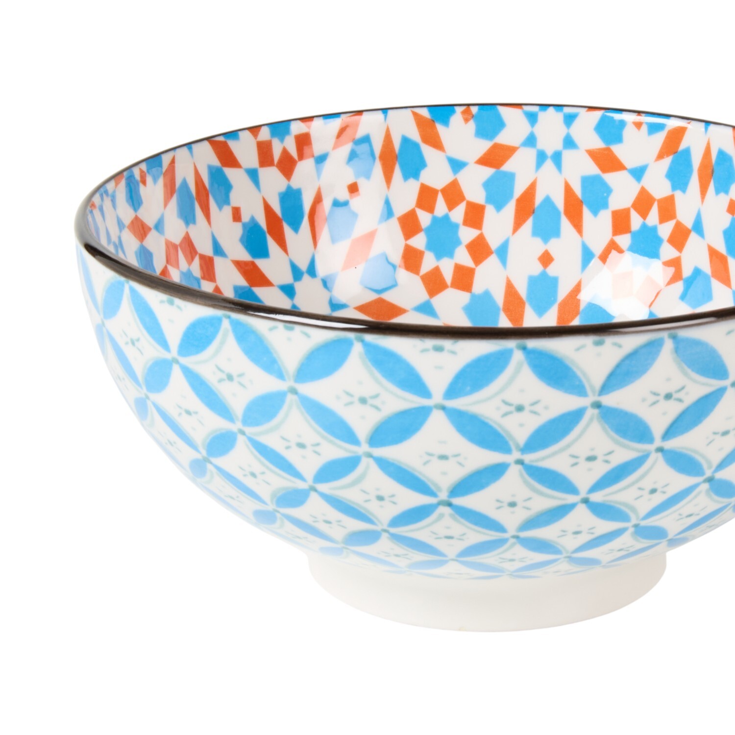 Azalia Ramen Bowl Set Blue Image 3