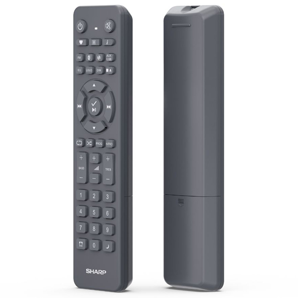 SHARP Tokyo XL-B514 Grey FM Hi-Fi Micro System Image 6