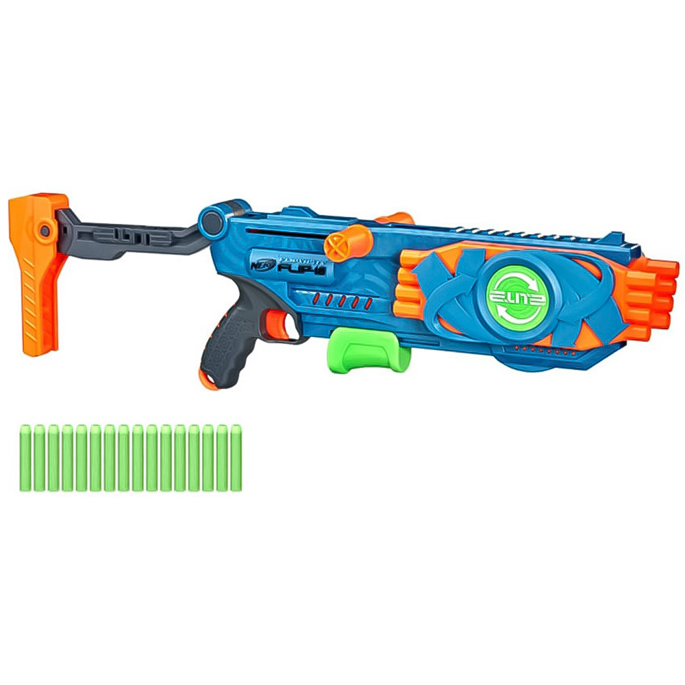 Hasbro Nerf Elite 2.0 Flip Blaster with 16 Darts Image 1