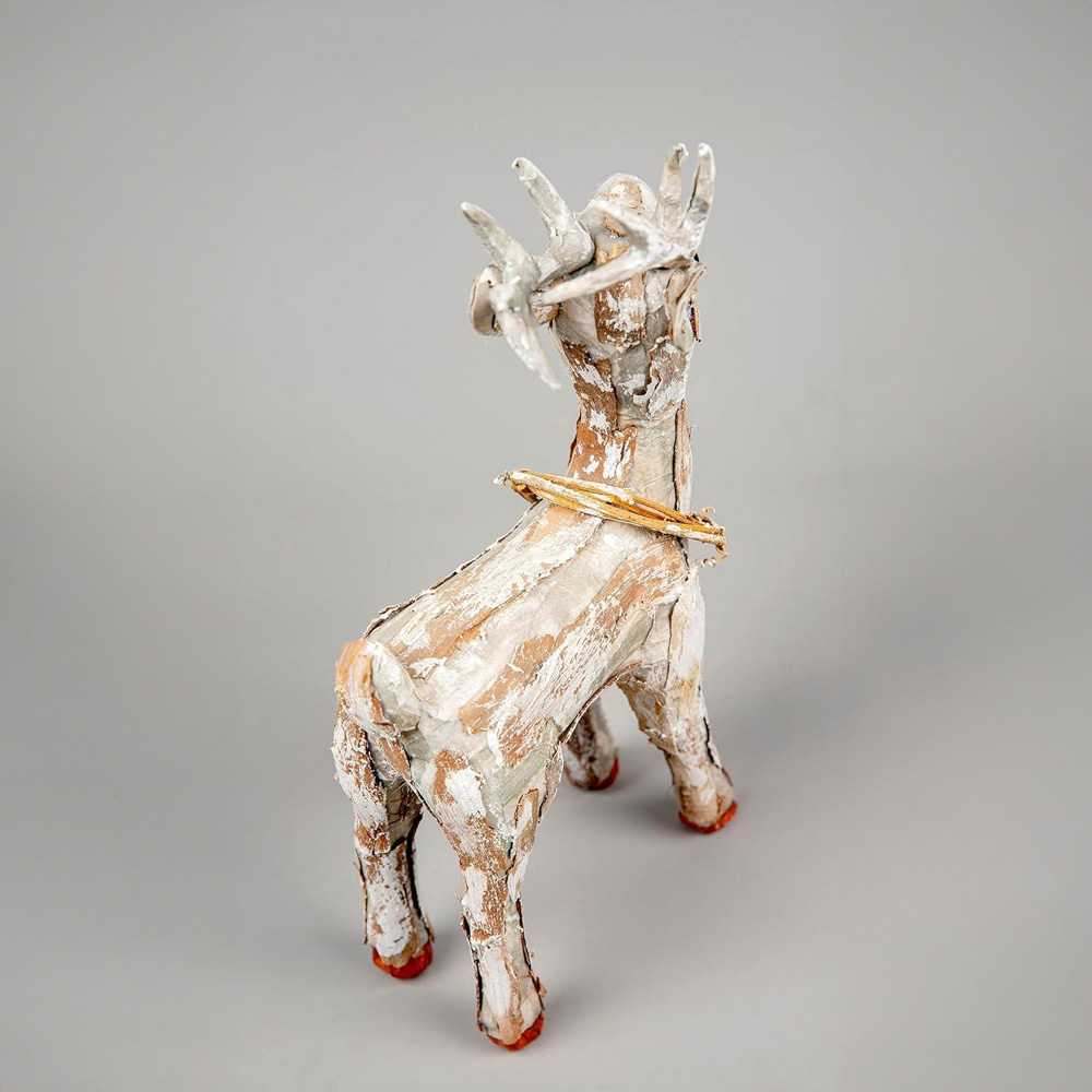 Shatchi Free Standing Deer Christmas Decoration 36cm Image 4