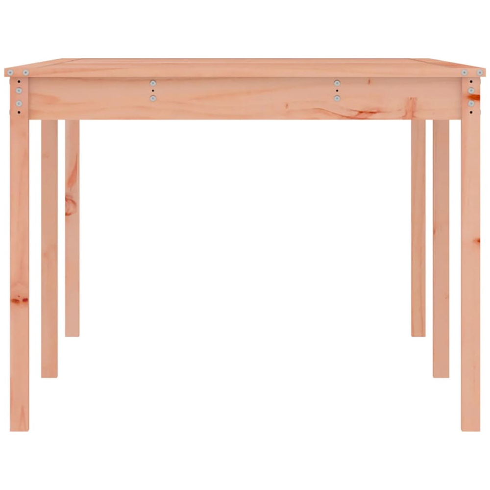 vidaXL 8 Seater Solid Douglas Wood Garden Dining Table Natural Image 5