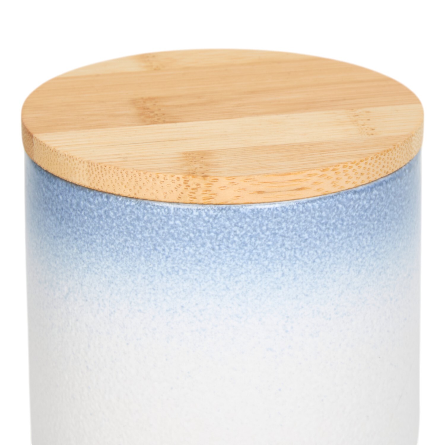 Oasis Reactive Glaze CanisterBlue Image 2