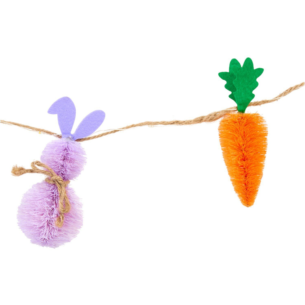 Rabbit and Carrot String Light Image 4