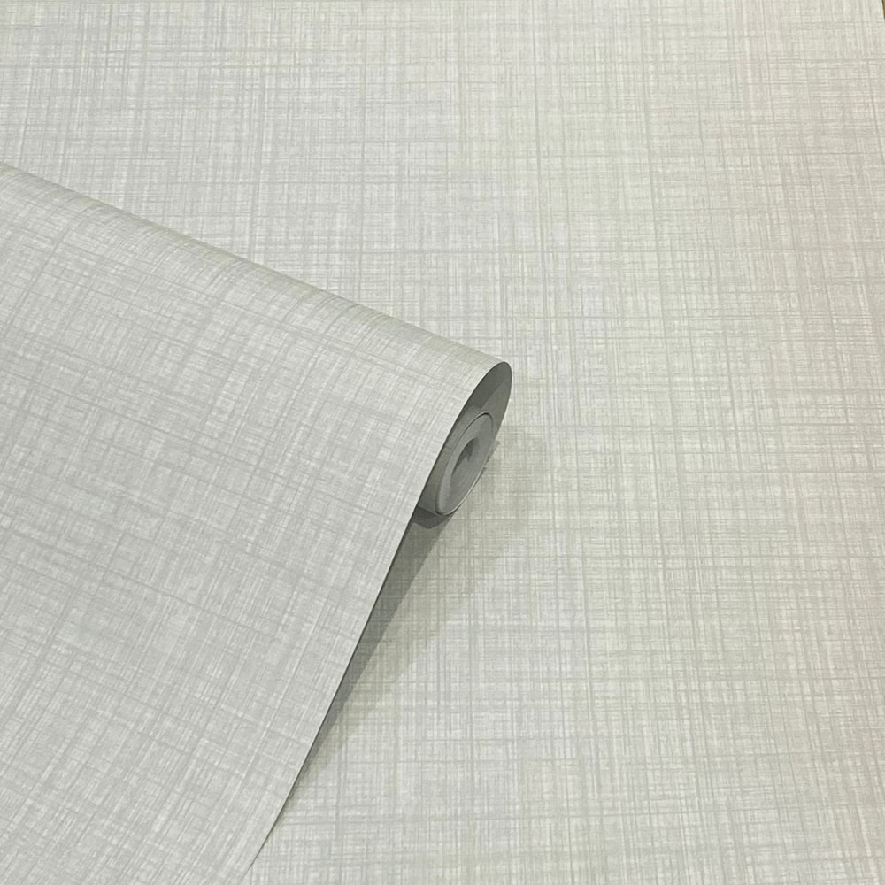 Arthouse Weave Textured Grey Wallpaper Image 2