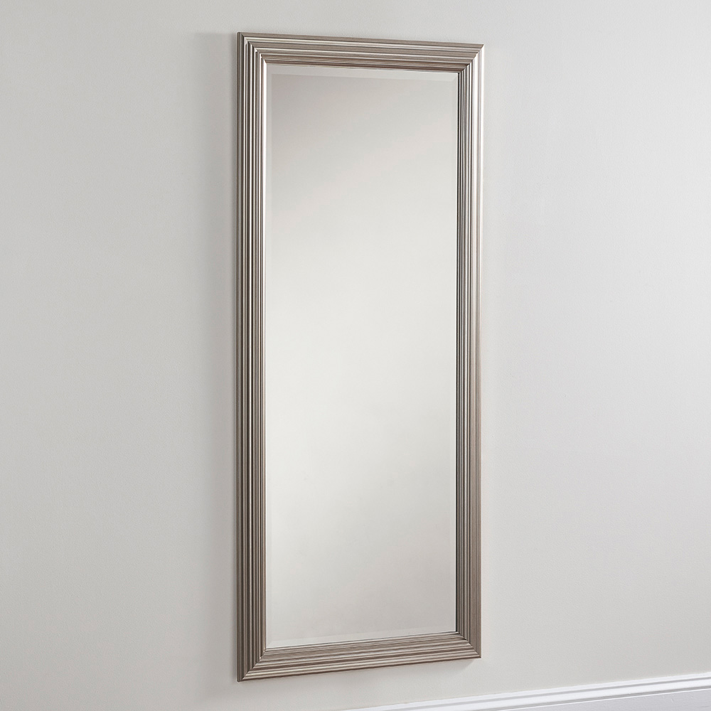 Yearn Silver Champagne Bevelled Mirror 166 x 75.5cm Image 2