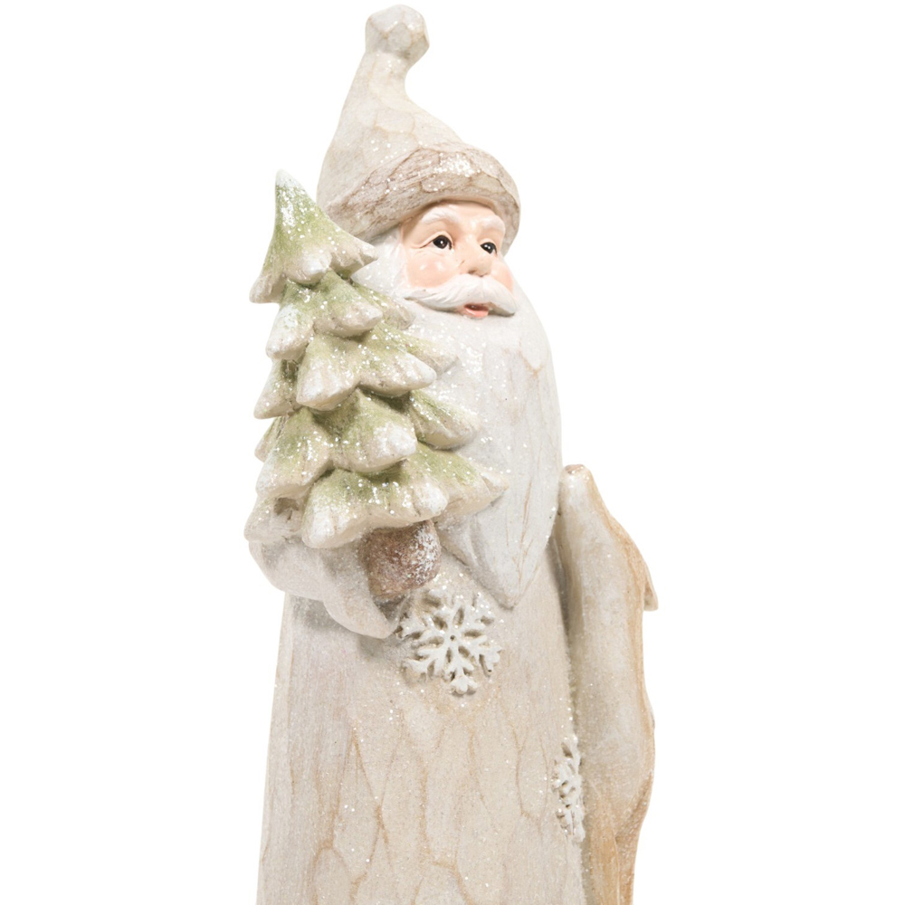 Scandi Santa Ornament Neutral Image 4