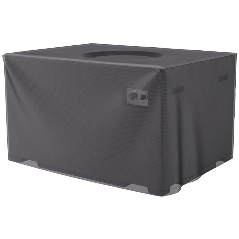 Platinum AeroCover Polyester Breathable Fire Table Cover 50 x 82 x 112cm Image 1
