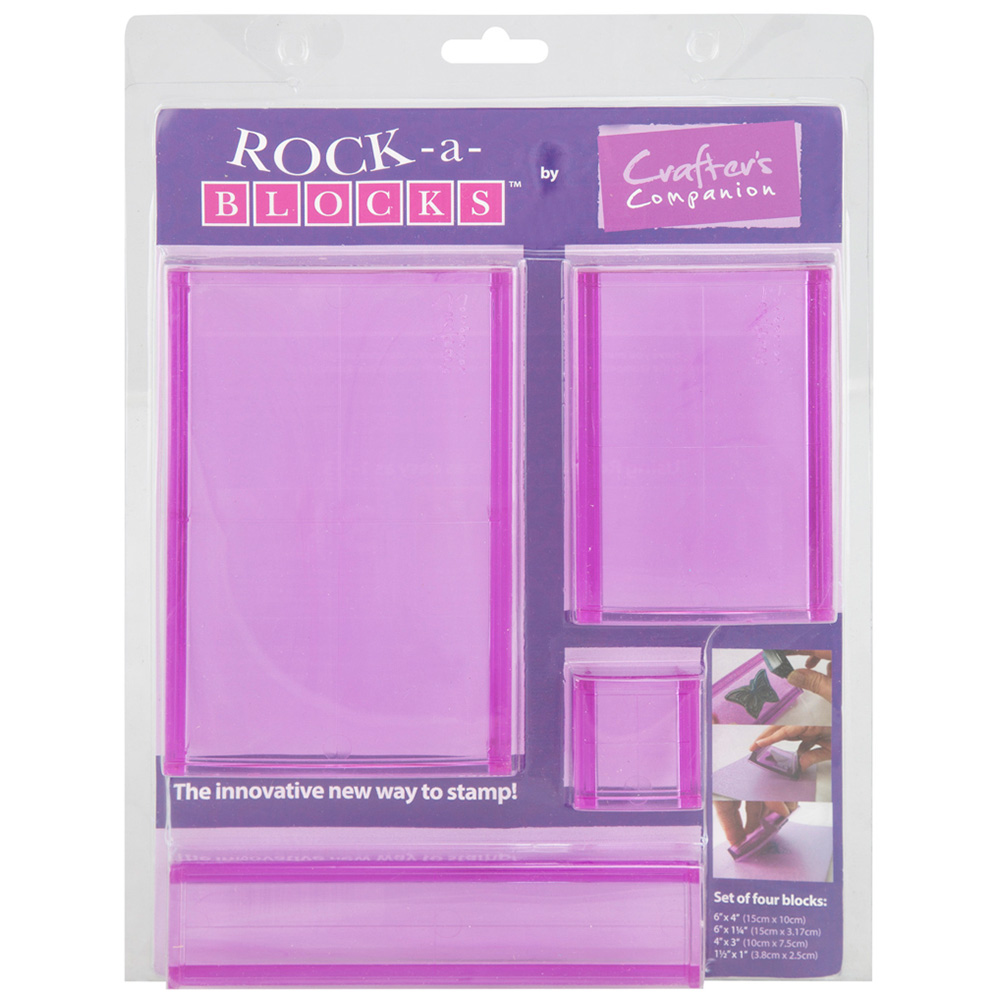 Crafter's Companion Rock-a-Blocks - Purple Image