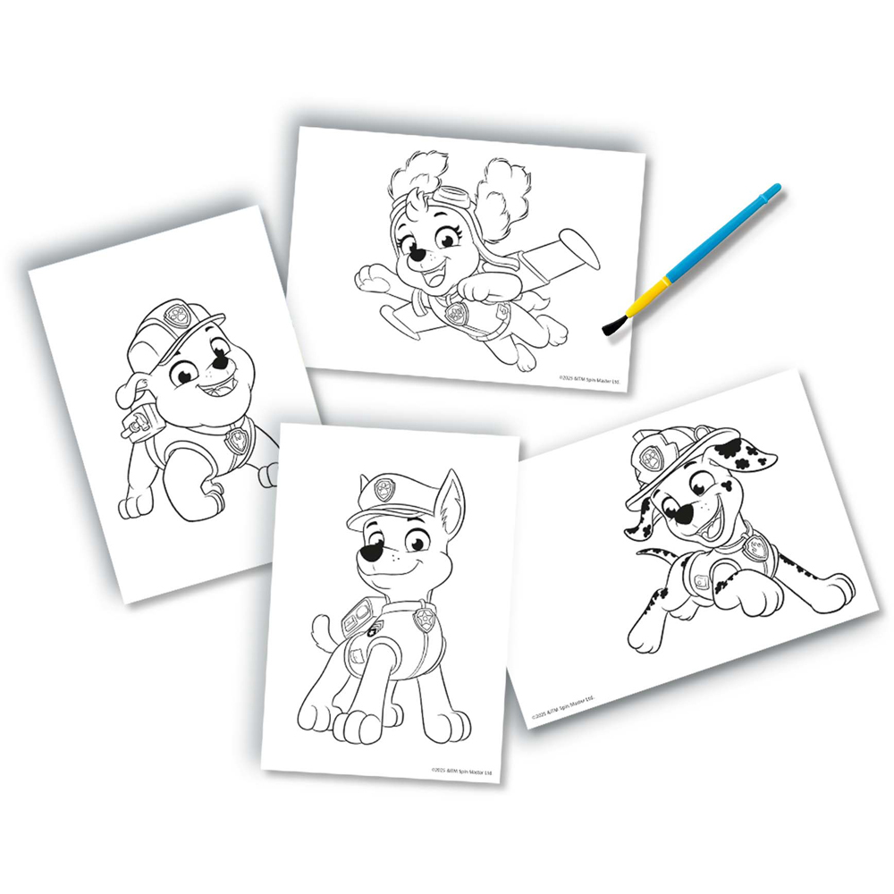 SES Creative Paw Patrol Colouring with Water Kit Image 2