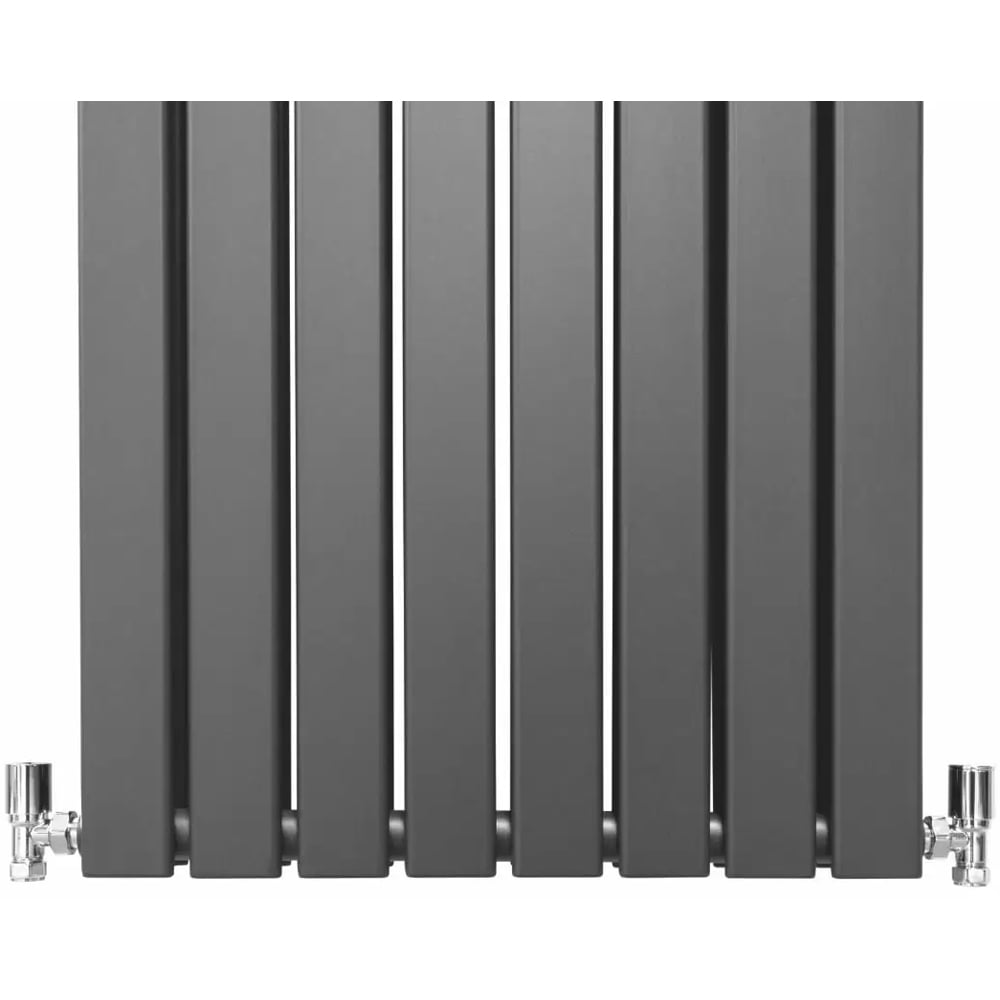 MonsterShop Anthracite Grey Flat Radiator 1600 x 560mm Image 3