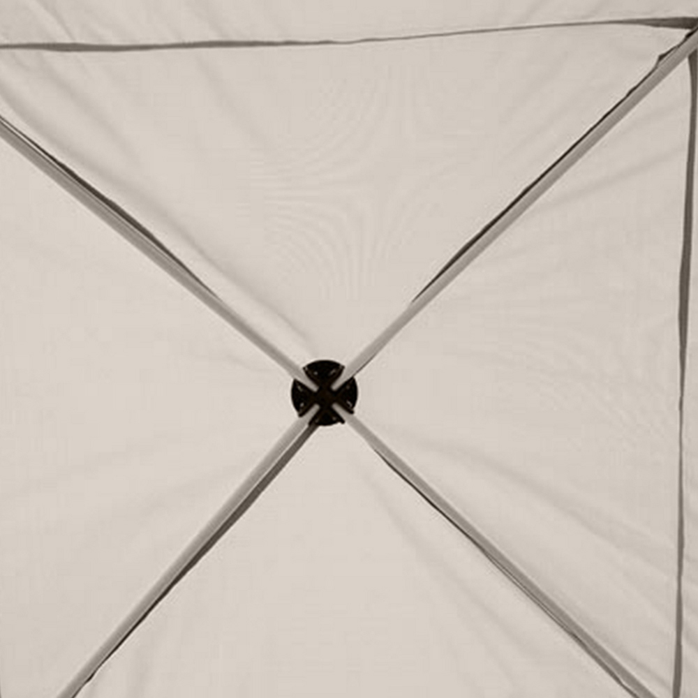 Outsunny 3 x 3m Brown Pop-Up Canopy Gazebo Image 3