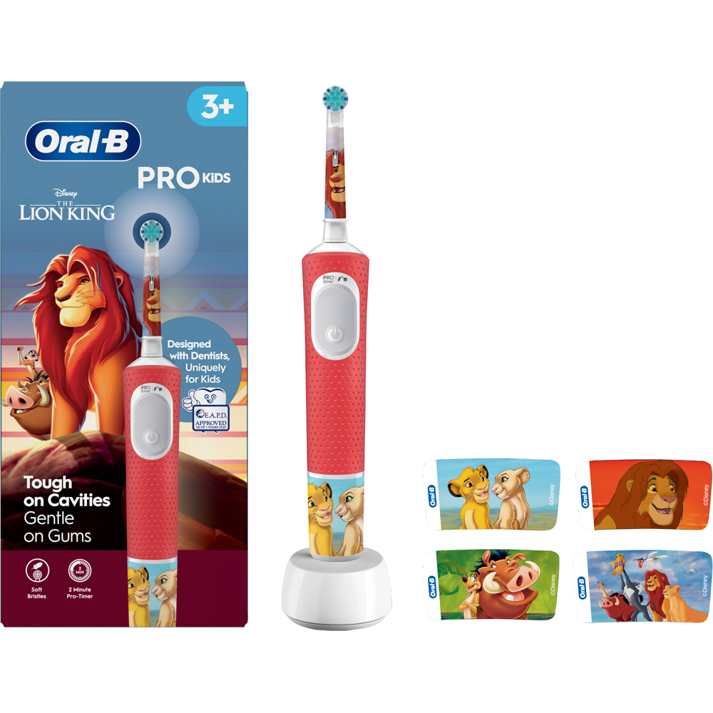 Oral-B Pro Kids Lion King Rechargeable Electric Toothbrush Image 2