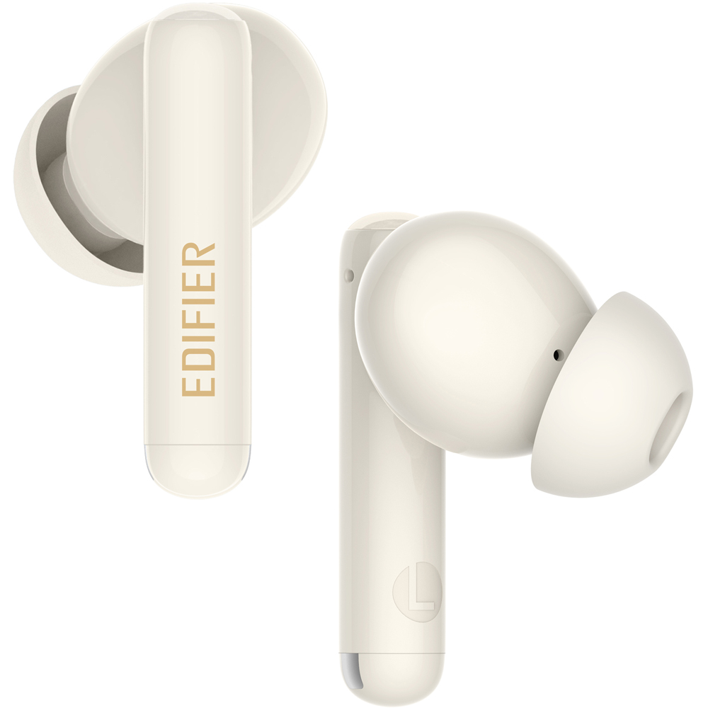 Edifier True Wireless X5 Pro Ivory Bluetooth Active Noise Cancelling Earbuds Image 4