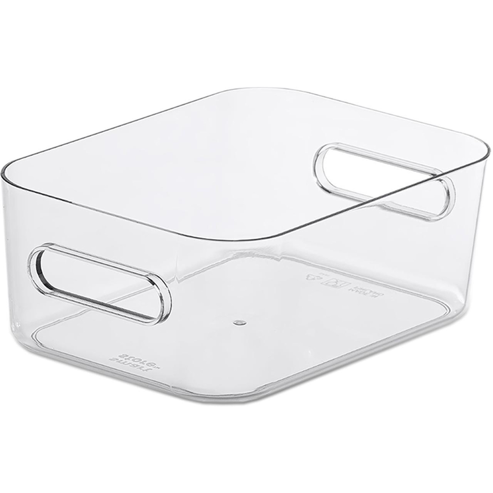 SmartStore Compact Clear Small Storage Box 1.5L 3 Pack Image 3