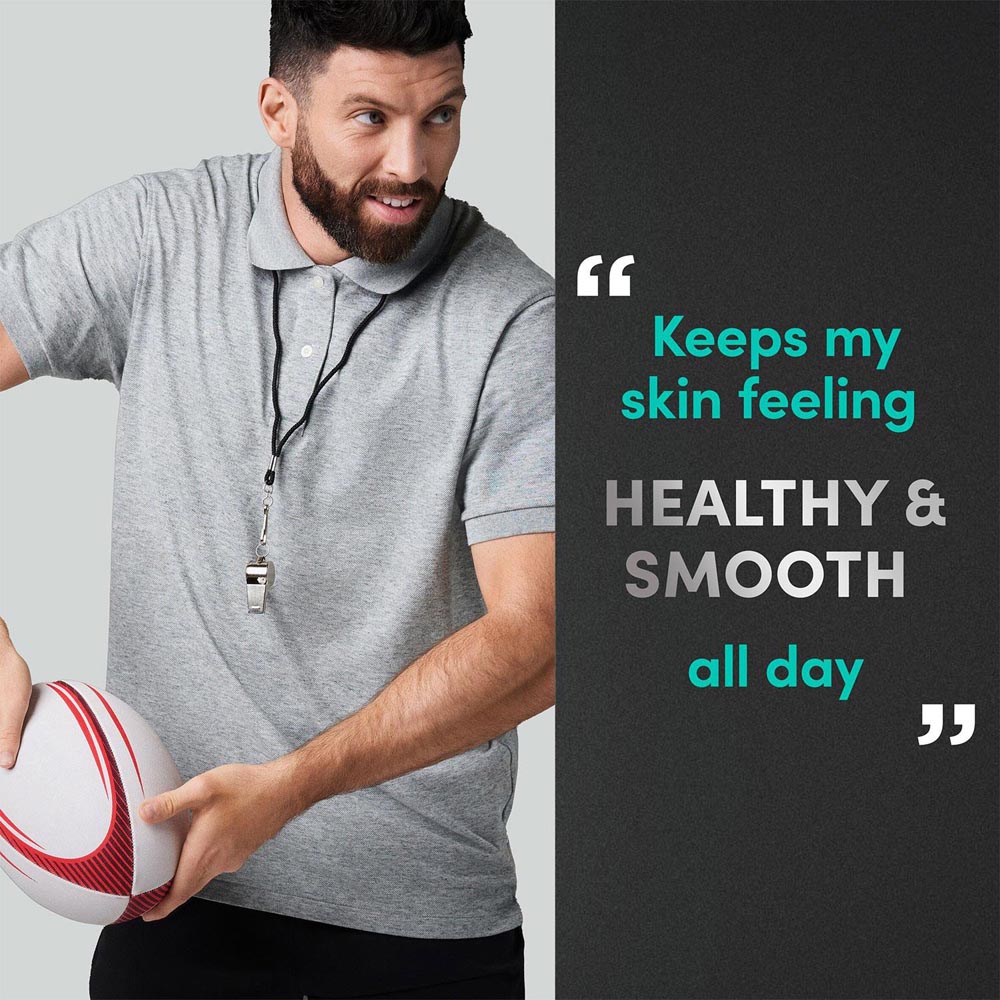 Dove Men + Care Eucalyptus and Mint 3-in-1 Body Face and Hair Wash 400ml 3 Pack Image 5