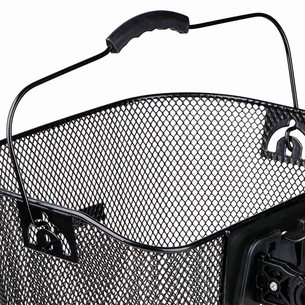 Wilko Black Detachable Bike Basket Image 5