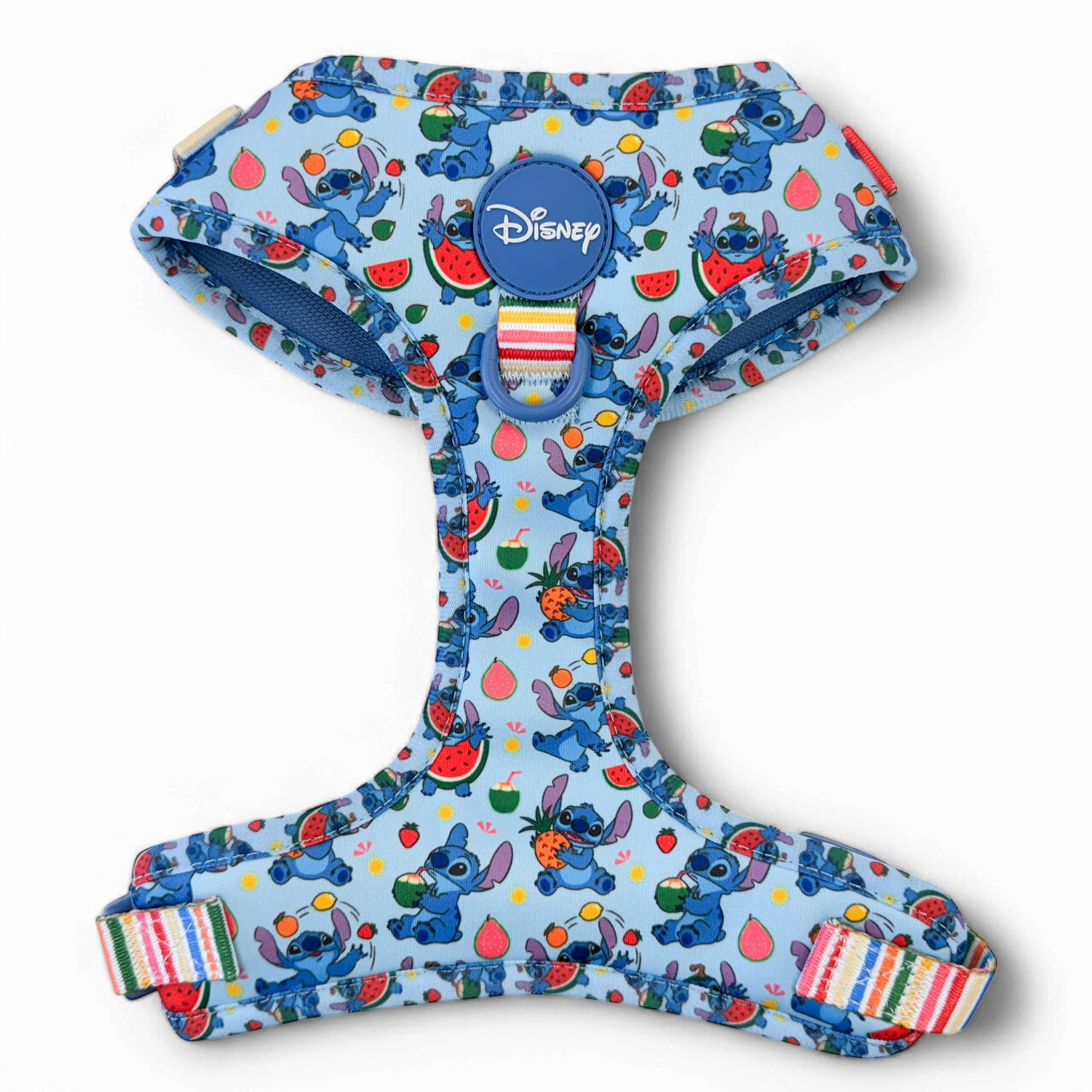Stitch Fruit Fiesta Adjustable Harness Blue 17cm Image 1