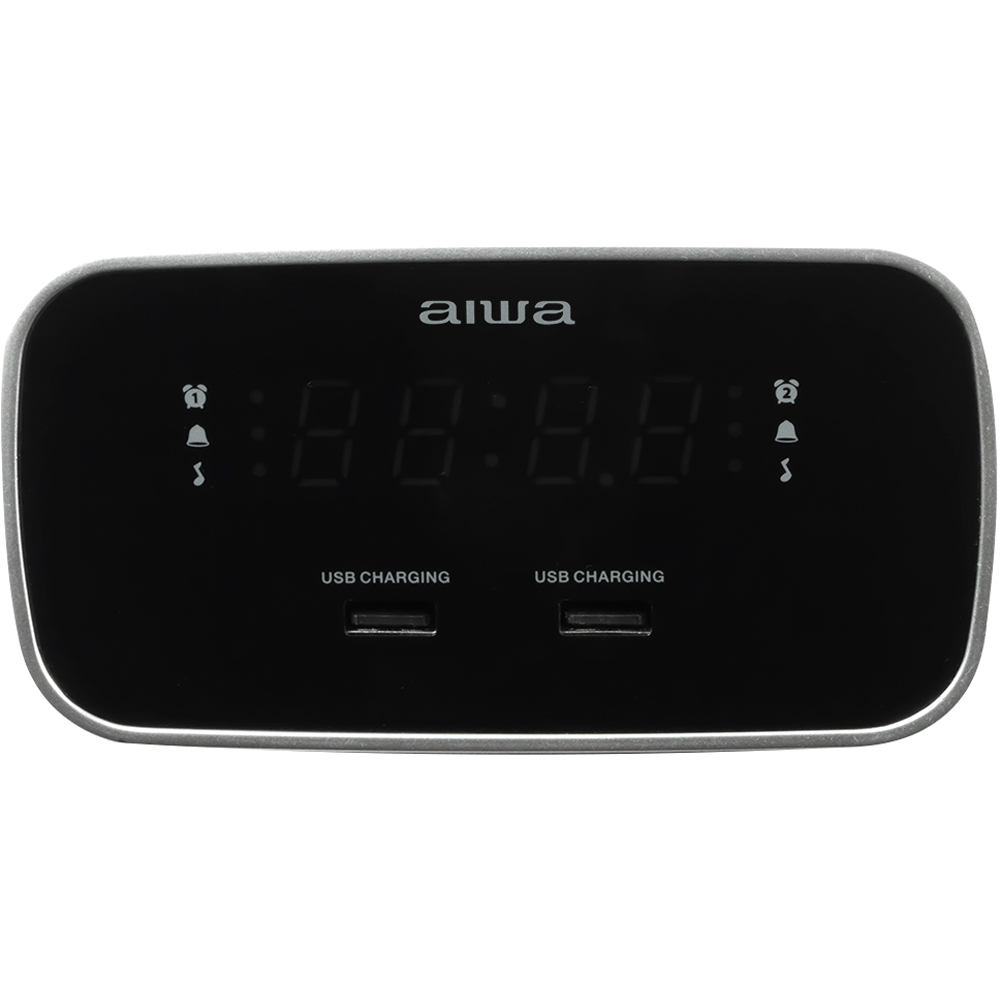 Aiwa CRU-19 Black Digital Dual Alarm Clock Image 4