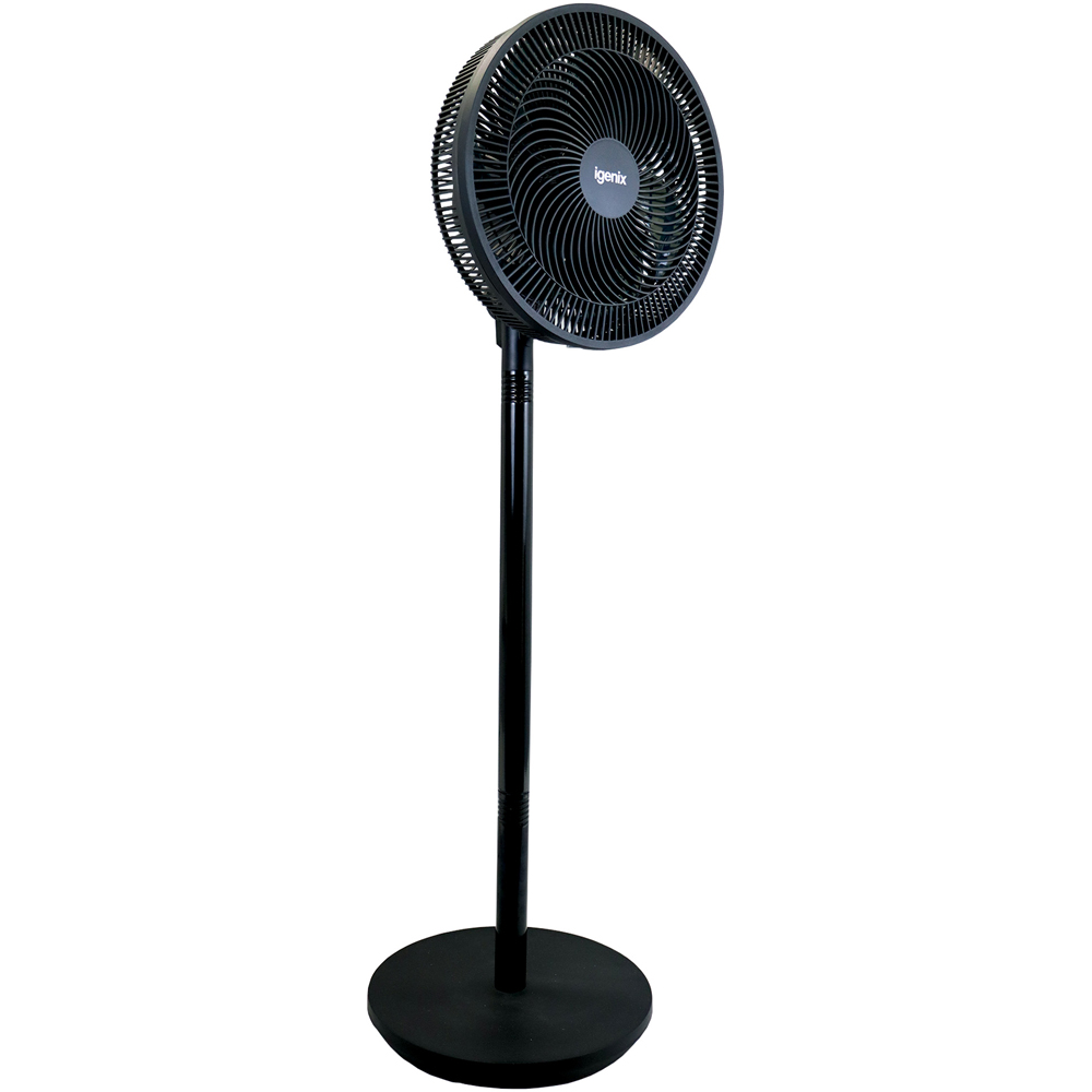 Igenix White Pedestal Fan 12 inch Image 7