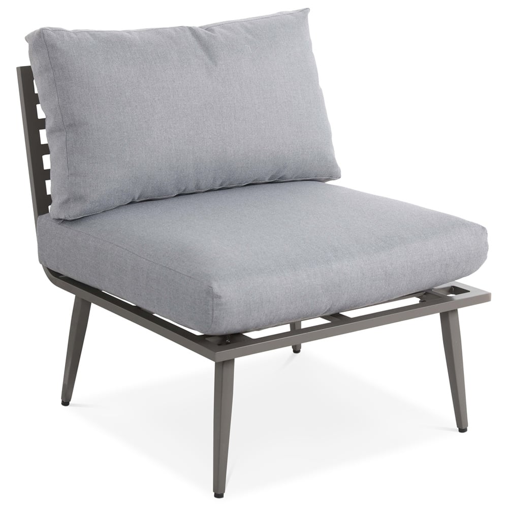 Royalcraft Mayfair 120 8 Seater Aluminium Corner Lounge Set with Fire Pit Image 8