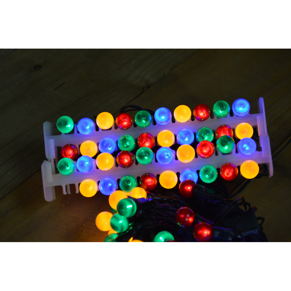 Premier 100 Multicolour LED Multi-Function Green String Light 10m Image 5