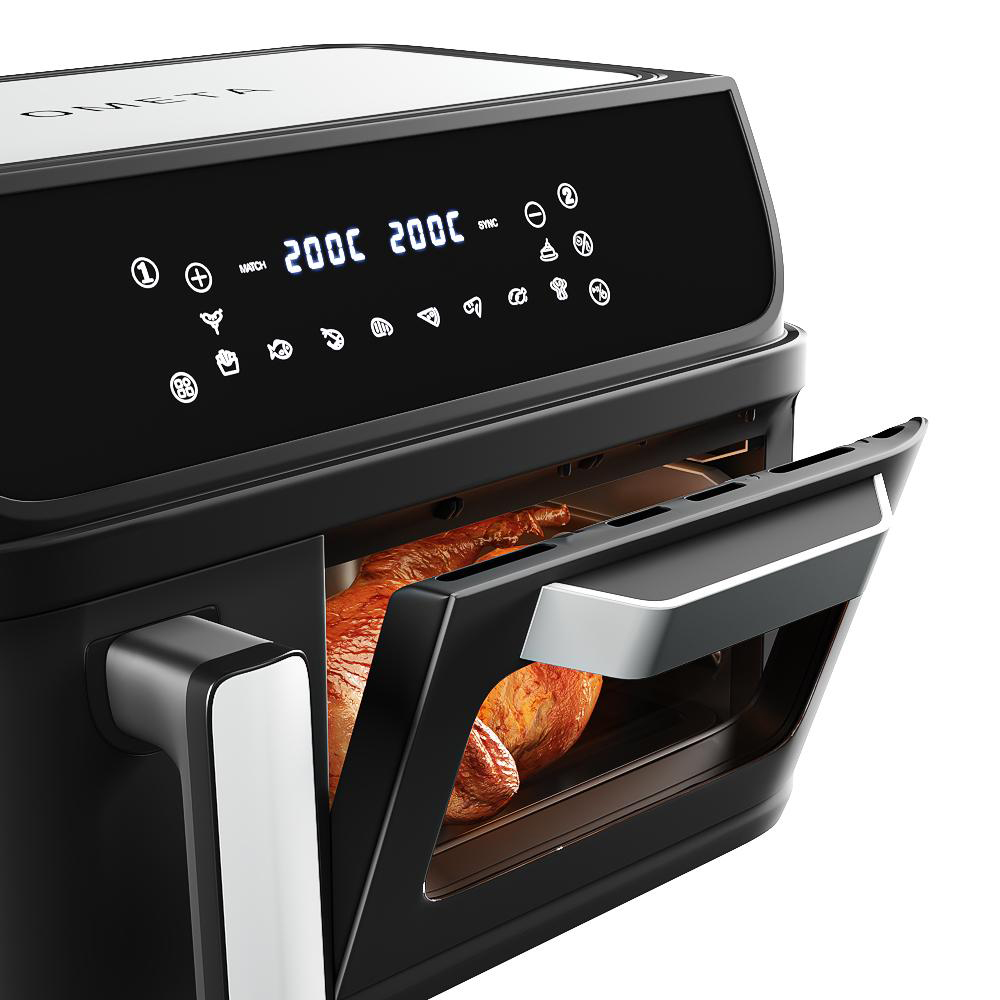 Ometa AirCombo Black 11.5L Air Fryer and Oven 2400W Image 2
