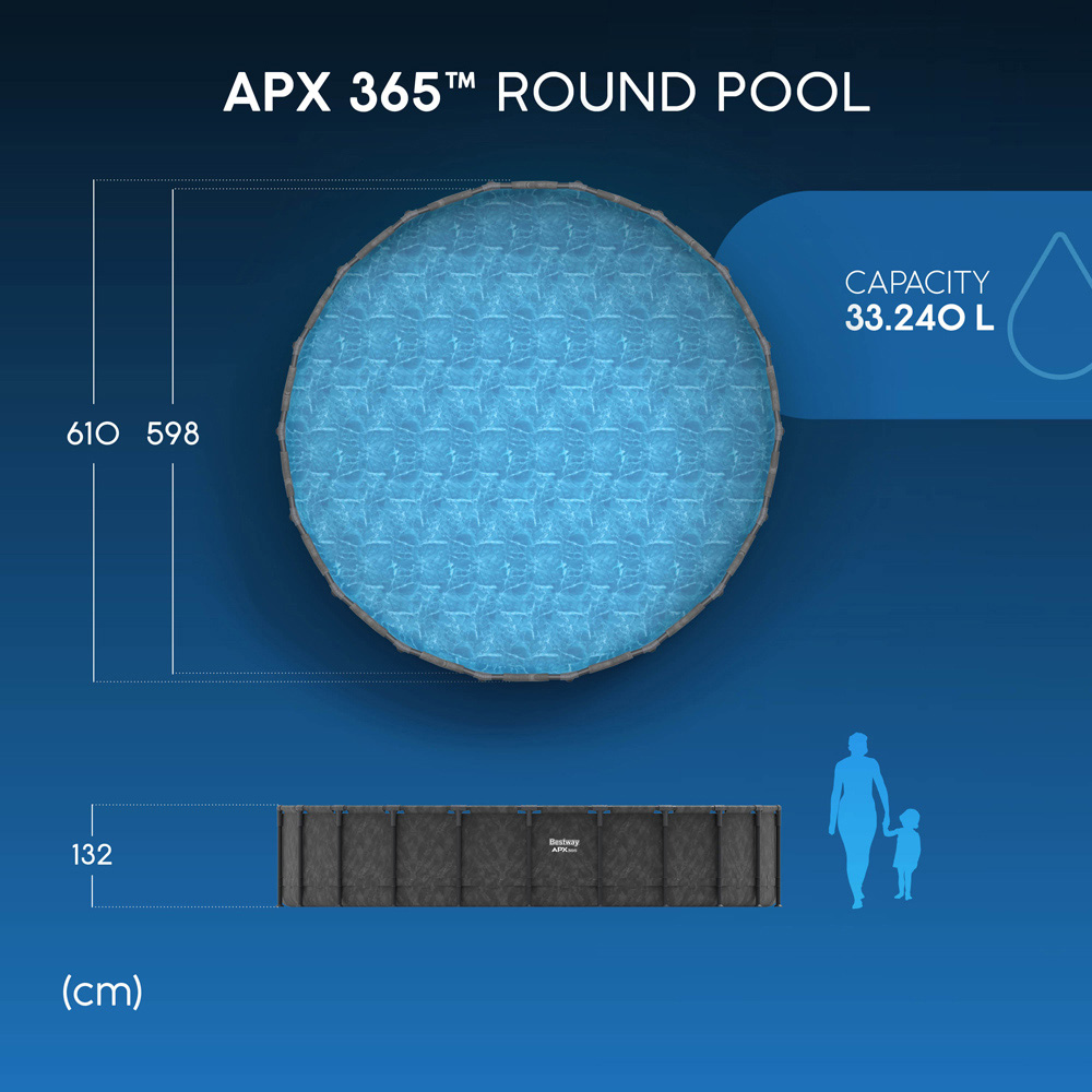 Bestway APX 365 Round Pool Set 20ft x 52 inch Image 9