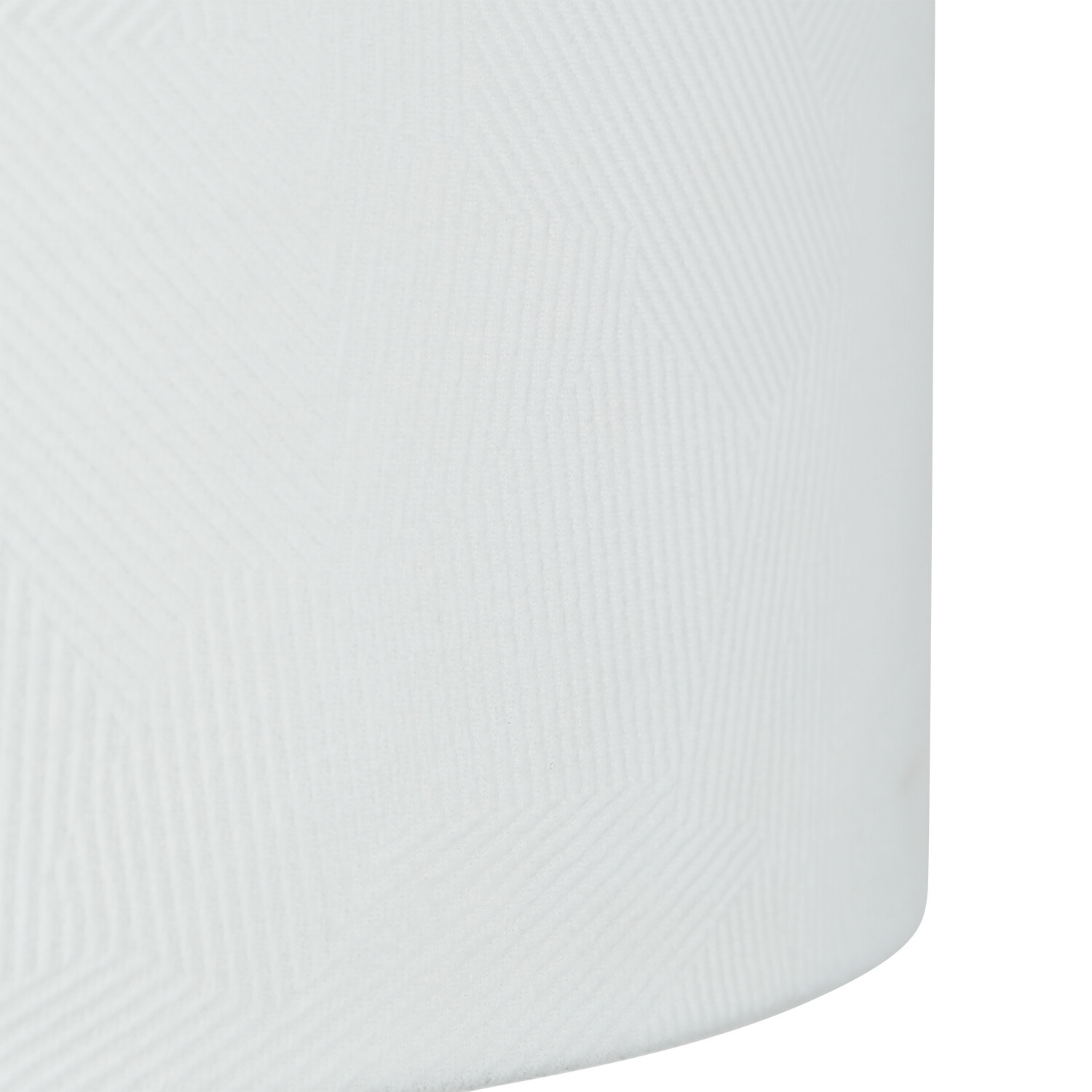 Geometric Drum Shade - White / 20cm / 300g Image 9