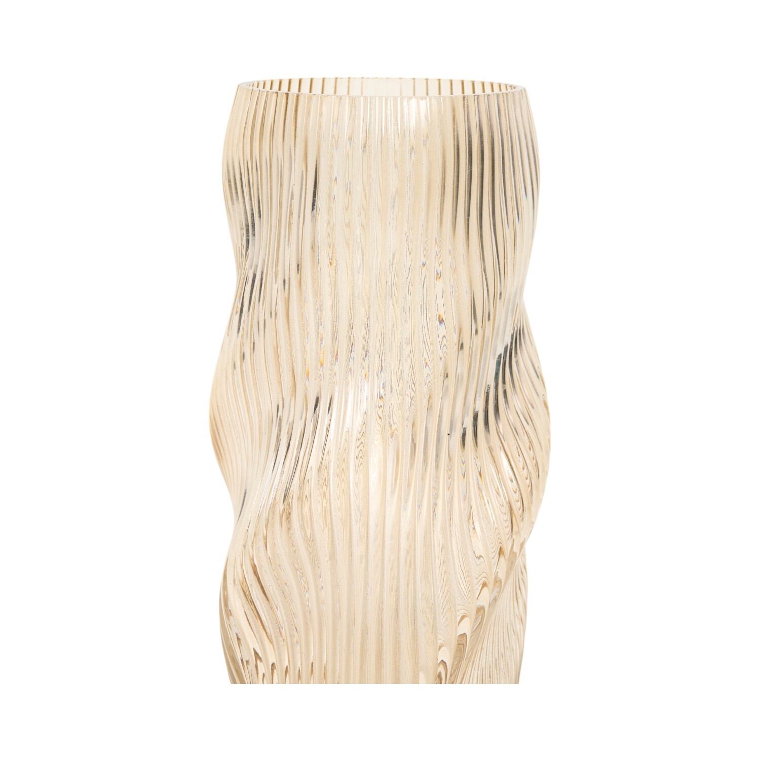 Alayna Swirl Ribbed Vase Image 5