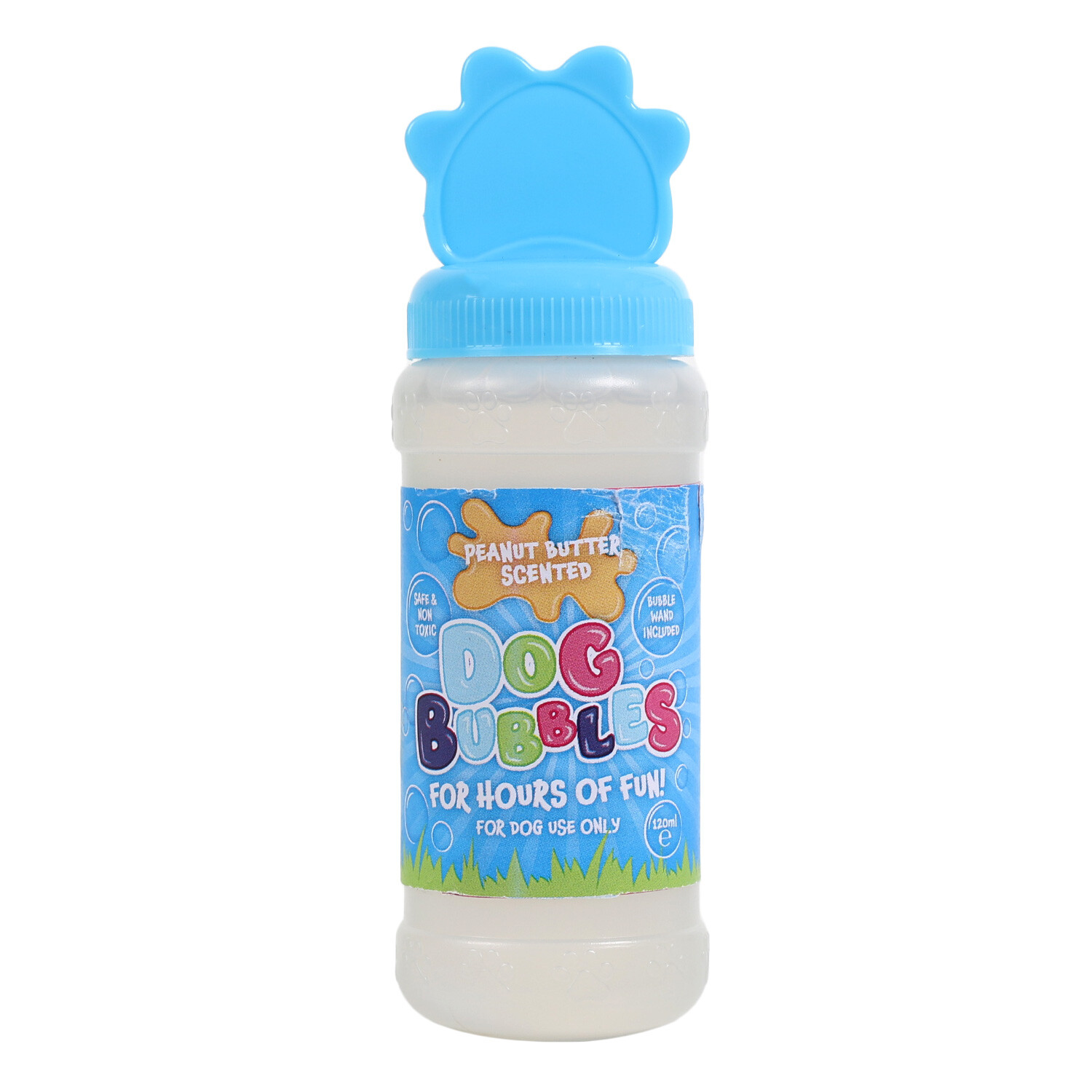 Peanut Butter Scented Dog Bubbles 120ml Image