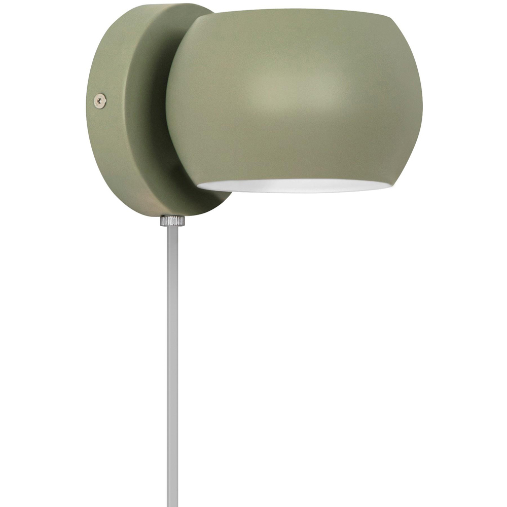 Nordlux Belir Dusty Green Wall Light Image 1