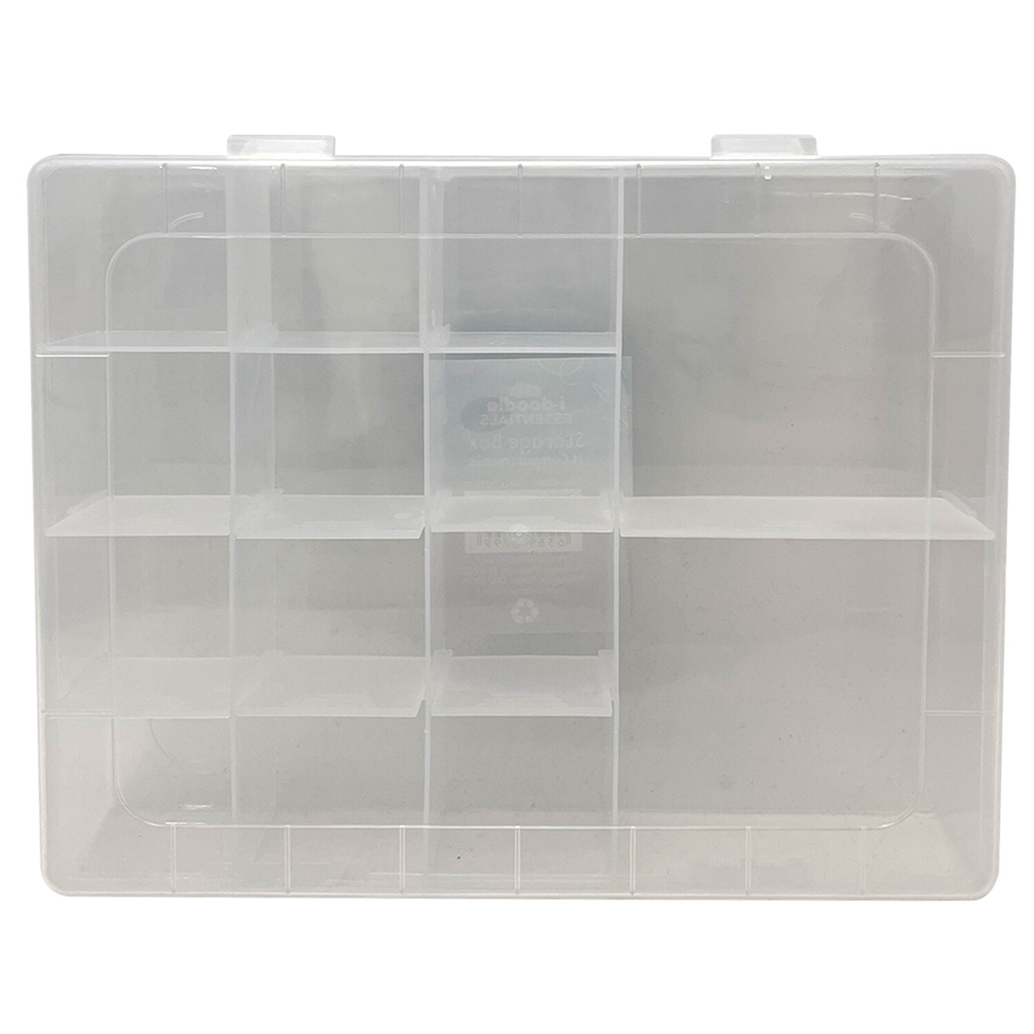 Compartment Storage Box - Clear / 14 Compartments Image 2